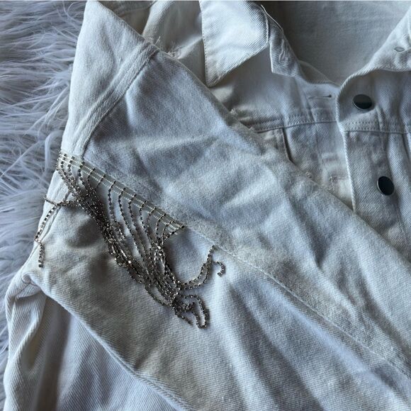 blueb collection💫 white 💫size small💫jacket - Picture 3 of 9